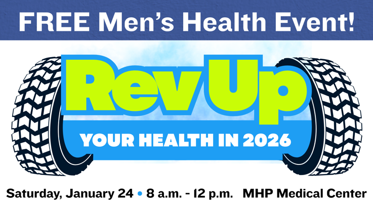 Rev Up your Health in 2026: FREE Men's Health Event
